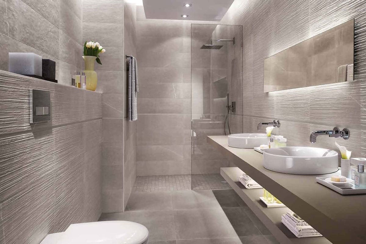 Guide for bathroom wall tiles