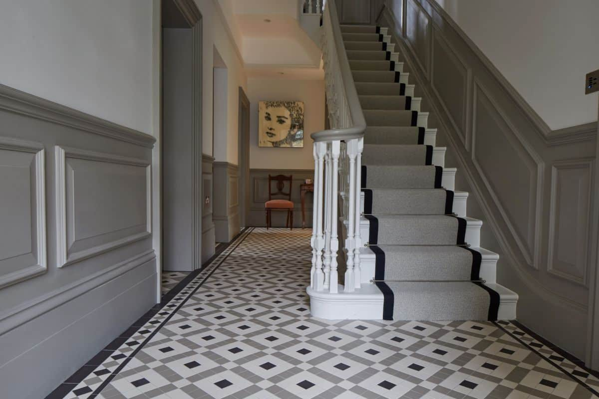  Purchase and price of traditional hallway tiles types 