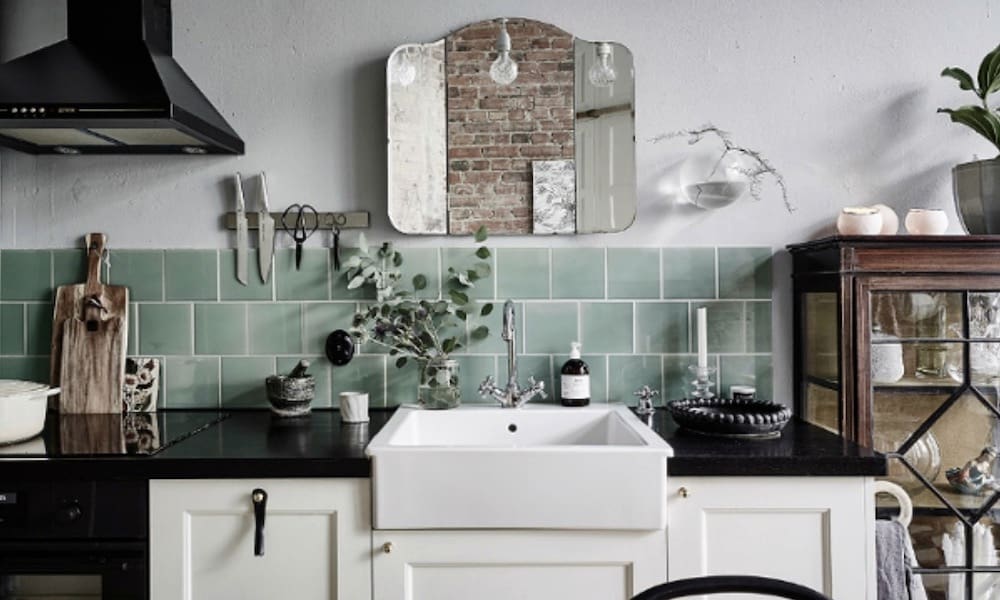  Sage green kitchen tile | Buy at a cheap price 