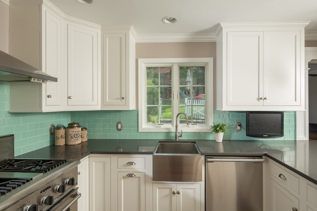  Seafoam kitchen tiles Purchase Price + Photo 